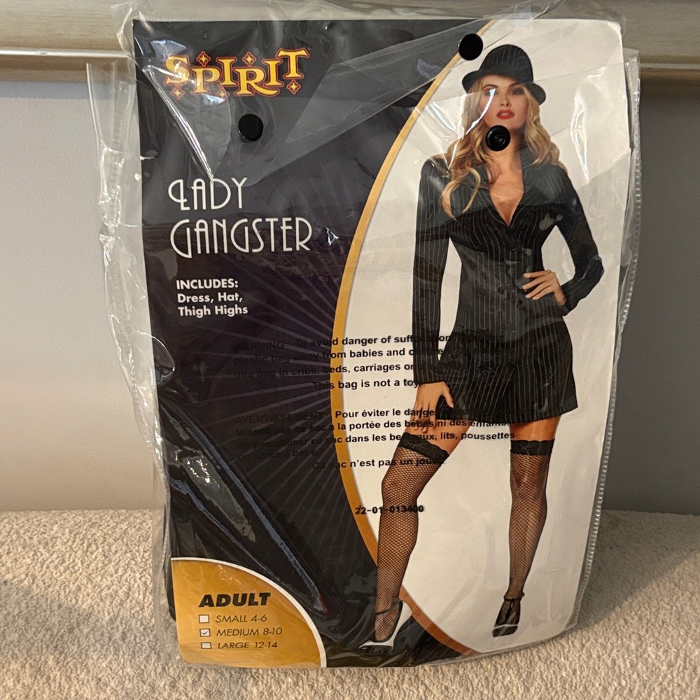 Spirit Lady Gangster Hat - Black